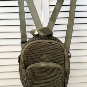 Adidas Mini backpack Bag khaki green